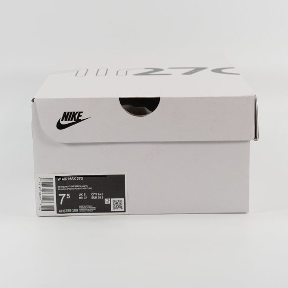 Nike Women's Air Max 270 'White Lapis' AH6789-109 Multi Size 6 - 9 - Picture 10 of 16